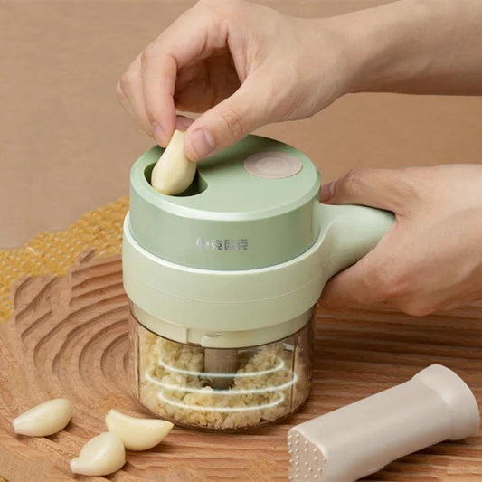 4 in 1 Electric Handheld Vegetable Cutter